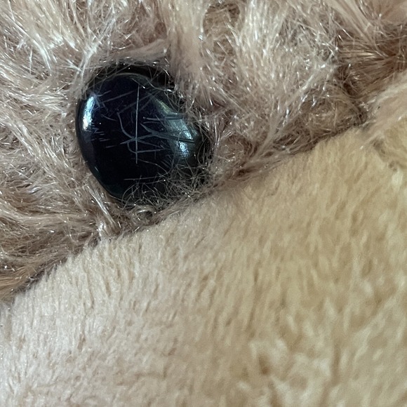 GANZ "Colton" Teddy Bear Plush Pre-Production Prototype Brown Gingham Bow RARE! - Picture 6 of 6